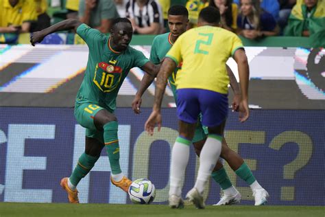 Mane Scores A Brace As Senegal Shock Brazil 4 2 FMT