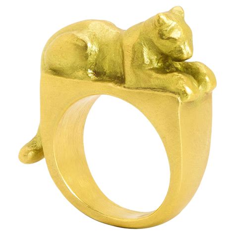 Small Leopard Ring For Sale At 1stDibs