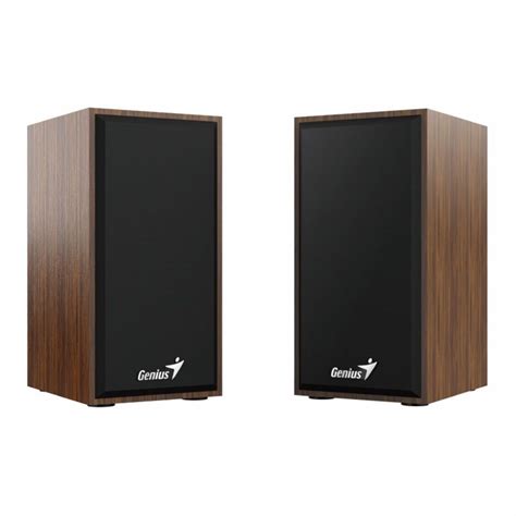 Parlantes Genius SP HF 180 En Madera