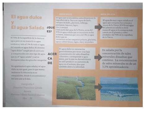 Cuál es la diferencia entre el agua dulce y el agua salada Descubre