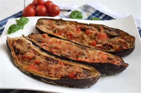 Melanzane A Barchetta Ricetta Melanzane A Barchetta Di Misya