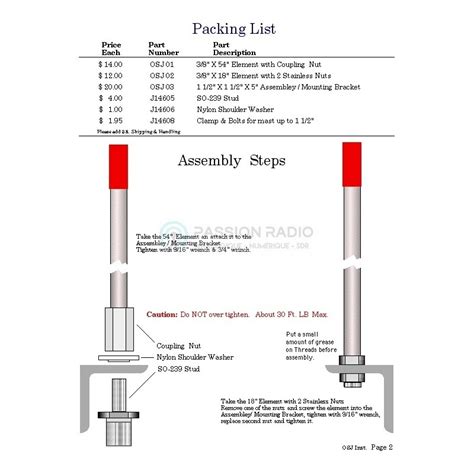 Robust Mhz Marine Vhf Osj Antenna Without Ground Plane Arrow Antenna