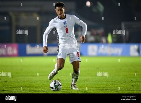 England S Jude Bellingham Portrait In Action During Qatar World