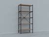 3D Model Shelving VANDBORG 5 Jysk VR AR Low Poly CGTrader