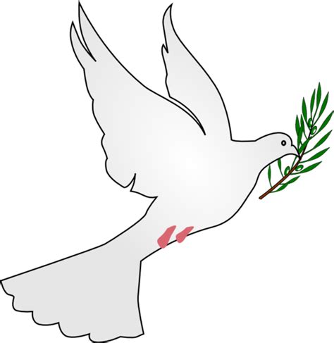 Download File Peace Dove Svg Dove With Leaf In Mouth