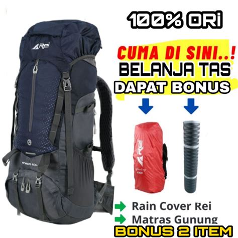 Jual Tas Gunung Keril Carrier Rei Atmos Liter Arei Atmos Liter