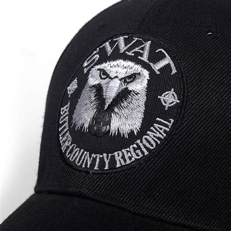 Eagle SWAT Embroidery Baseball Caps Quick Drying Trucker Caps Men Women