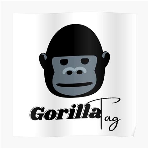 Gorilla Tag Gorillas Pfp Maker Poster For Sale By Creativejamila