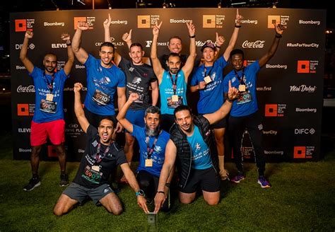 EMIRATES STEEL WINS THE SIXTH BLOOMBERG SQUARE MILE RELAY IN DUBAI