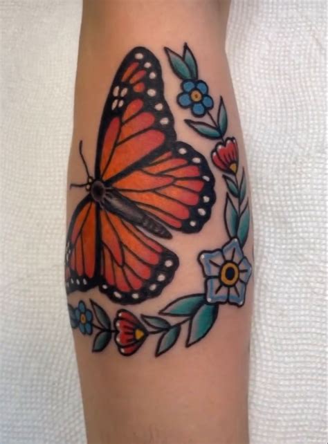 Monarch Butterfly By Amelia Westerholm At Inkheart Tattoo Chaska Mn