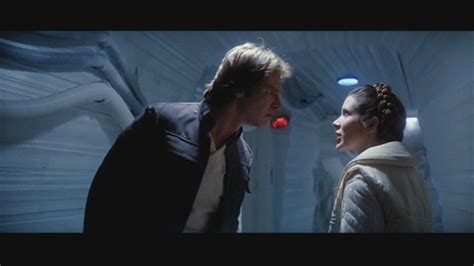 Princess Leia And Han Solo In Star Wars Episode V The Empire Strikes