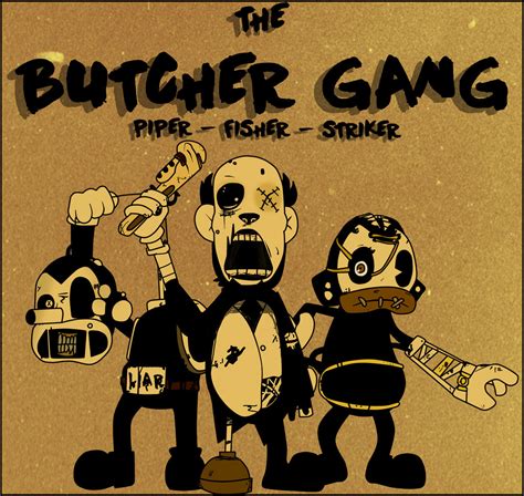 The Butcher Gang Redone By Gamerboy123456 On Deviantart