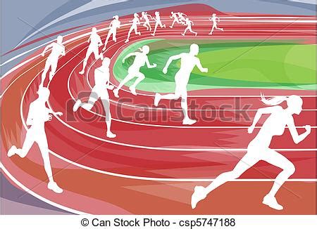 Running track clipart - Clipground