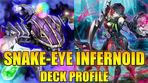 SNAKE EYE INFERNOID DECK PROFILE POST AGOV Yu Gi Oh YouTube