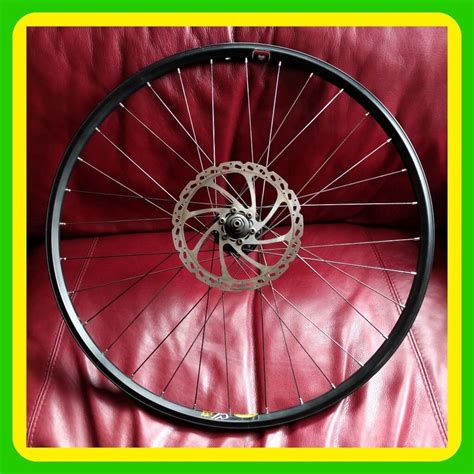 Mavic Xm Disc Wheel With Shimano Deore Rear Hub Spokes And