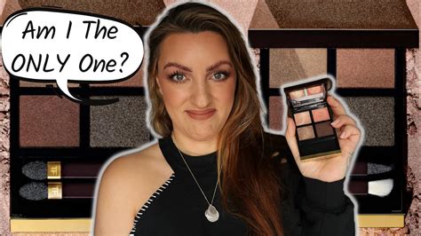 Tom Ford Tiger Eye Creme Eyeshadow Quad Not A Fan Youtube