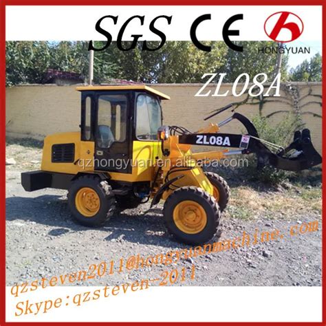 High Quality 0 8t Mini Wheel Loader Zl08a Buy 0 8t Mini Wheel Loader