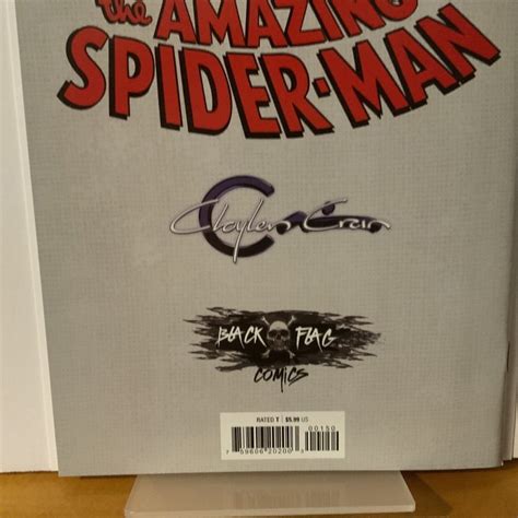 Amazing Spider Man 1 2022 Marvel Comics Clayton Crain Megacon