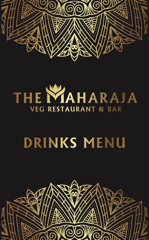 Menu | The Maharaja Veg Restaurant and Bar