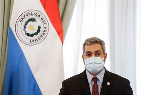 El Presidente De Paraguay Mario Abdo Tiene Coronavirus Y Presenta