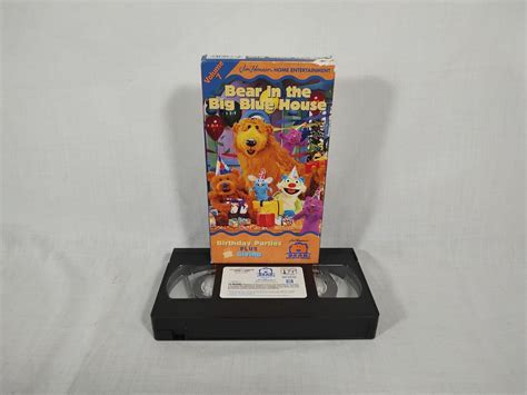 Bear In The Big Blue House Volume Birthday Parties Vhs Jim