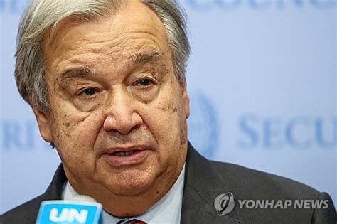 유엔 사무총장 “하마스 공격 공백 상태에서 발생한 것 아냐”