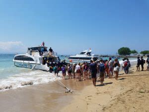 Sanur Harbour Fast Speed Boat Port Not A Truly Port Connecting Bali