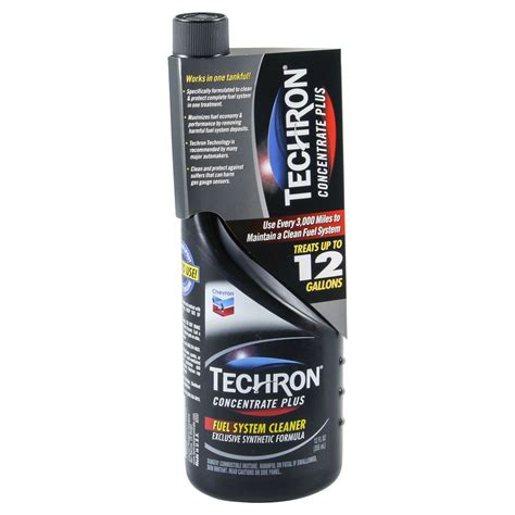 Chevron Techron® Concentrated Fuel System Cleaner 12 Oz Cleaners And Additives Meijer Grocery