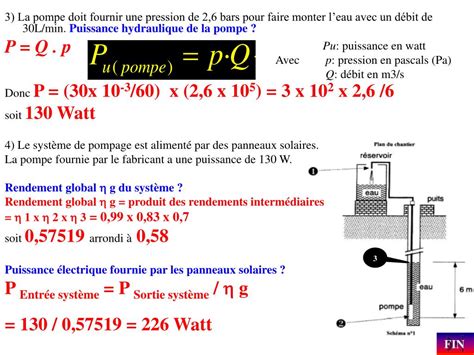 Ntroduire 92 Imagen Formule Puissance Hydraulique Pompe Fr