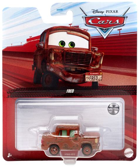 Disney Pixar Cars Cars 3 Metal Fred 155 Diecast Car Mattel Toys - ToyWiz