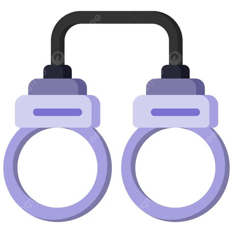 Handcuffs Icon Vector Handcuffs Police Police Handcuffs Png And 5859