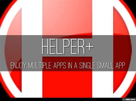 Helper+ Android App