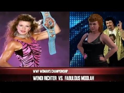 July Wwf Wendi Richter Vs The Fabalous Moolah Youtube