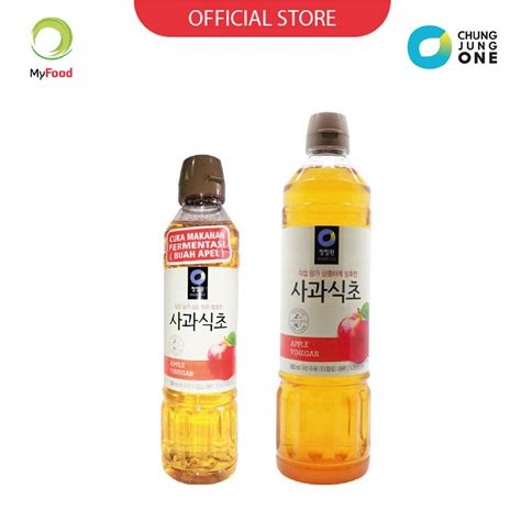 Jual Daesang Chung Jung One Korean Apple Vinegar Cuka Apel Shopee