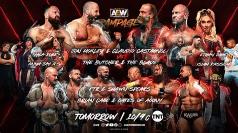 AEW Rampage Spoilers Results 10 14 22 Shocking Debut