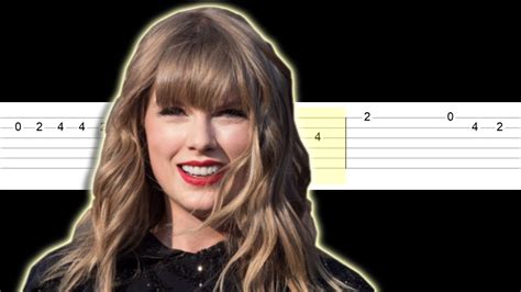 Taylor Swift August Easy Guitar Tabs Tutorial Youtube