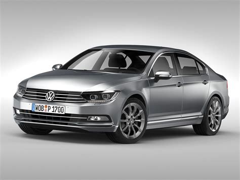 Volkswagen Passat D Model Max Obj Ds Fbx Cgtrader