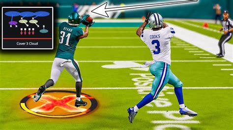 Play LOCKDOWN COVERAGE DEFENSE With This SECRET Zone Drop Trick Madden