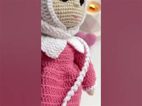 Кукла в хиджабе 🩷. #вязаниекрючком #куклавхиджабе #кукласвоимируками # ...