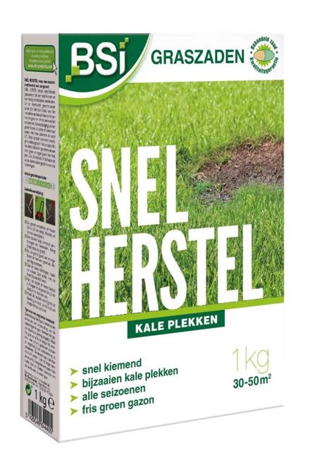 Inzaaien Kale Plekken Met Snel Herstel Graszaad M