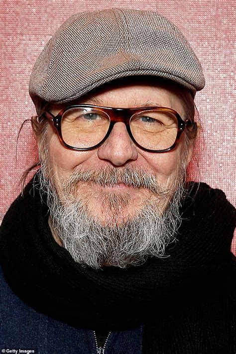 Gary Oldman Looks Worlds Away From His Usual Self As He Sports A Bushy