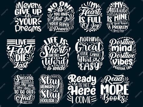 Premium Vector Hand Drawing Motivational Quotes T Shirt Design