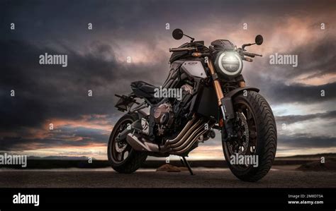 Honda Cb R Neo Sport Cafe Stock Photo Alamy