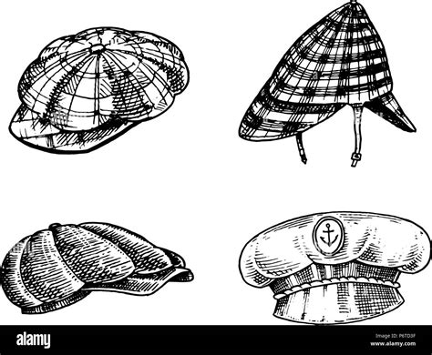 Victorian hats drawing Black and White Stock Photos & Images - Alamy