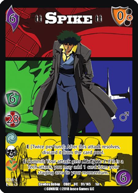 Spike Cowboy Bebop UniVersus