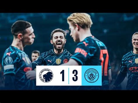 Estatísticas Kobenhavn vs Manchester City Champions League 2024