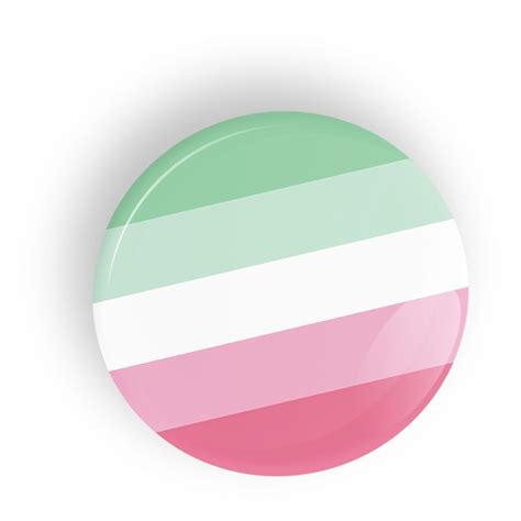 Abrosexual Pride Flag Pin Badge Button Or Fridge Magnet