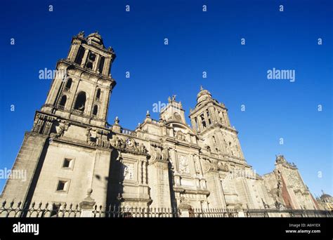 Mexico city cathedral Stock Photo - Alamy