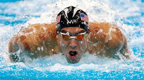 Michael Phelps Ties For Silver Medal In M Butterfly