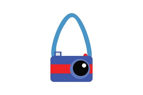 Cute Camera Vector Art Graphic by artgreesa · Creative Fabrica